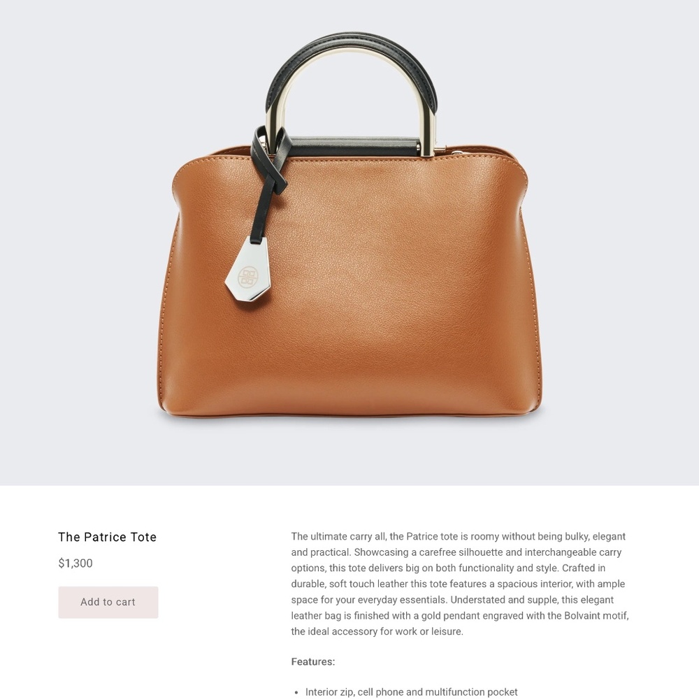 Bolvaint Patrice Tote.
